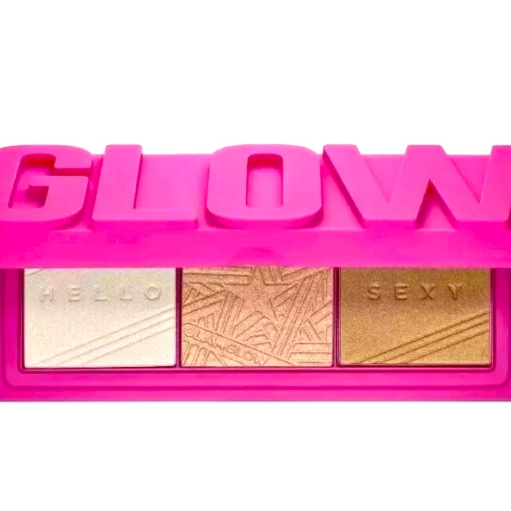 GLAMGLOW Glowpowder Highlight Glow Soften Hyaluronic Acid Infused Palette